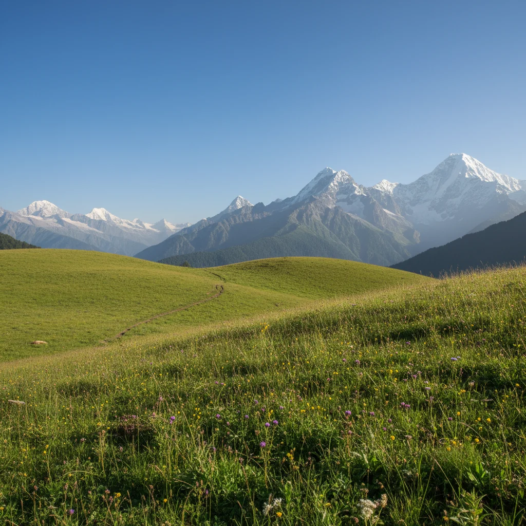 Dayara Bugyal alpine meadow