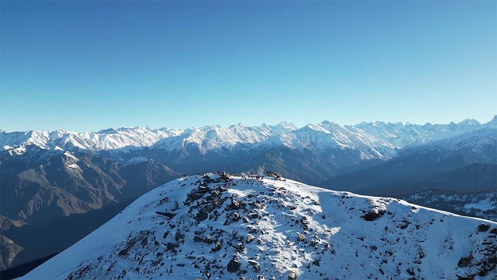 Kedarkantha Trek in December snow