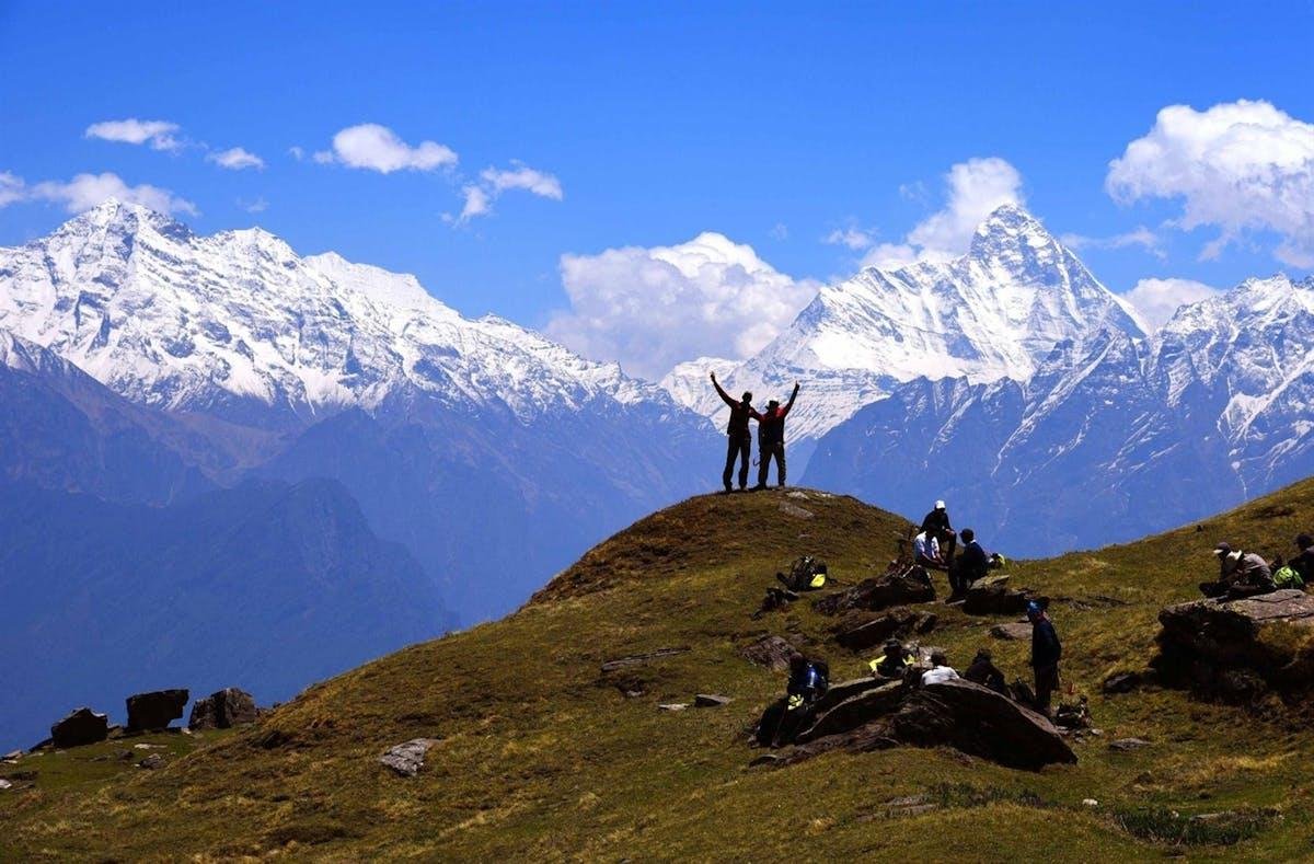 Himalayan campsite